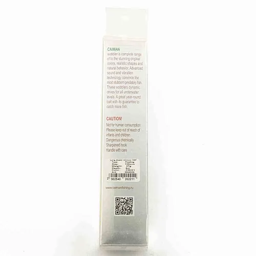 Воблер Caiman Long dipper minnow 130F 27g 5м цвет СМ221