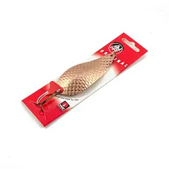 Блесна колеблющаяся HRT(Польша) Alga Медь чешуя 38гр