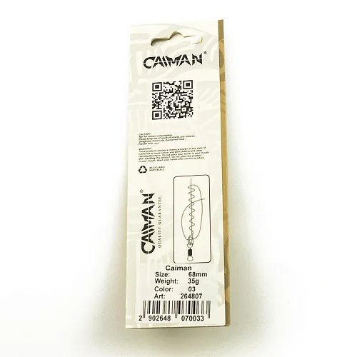 Блесна кастмастер Caiman 35 гр 68 мм цв. 03 264807