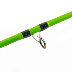 Удилище "Крокодил" зеленый на резьбе 100-250g 2,1 m