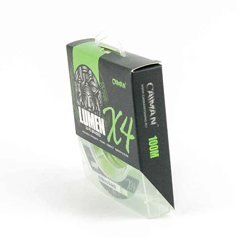 Шнур Caiman Lumen 100м 0,12мм зеленый