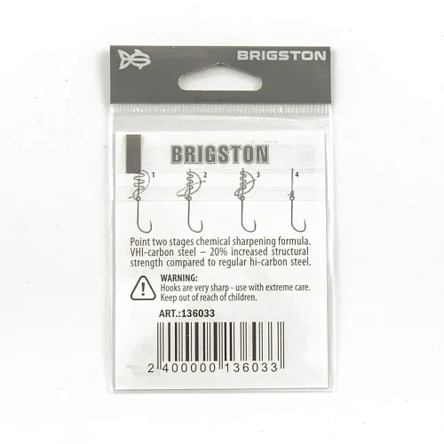 Крючок Brigston Akitakitsune BN №2 (10шт в упак)