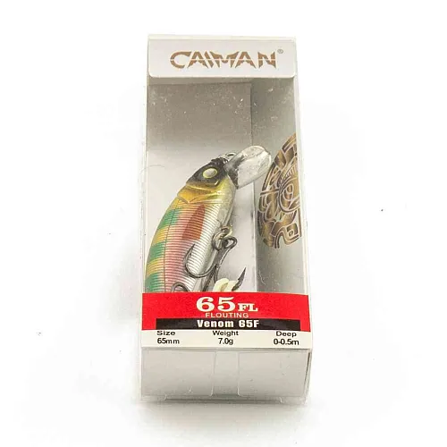 Воблер Caiman Venom 65F 7g 0,5м цвет СМ262