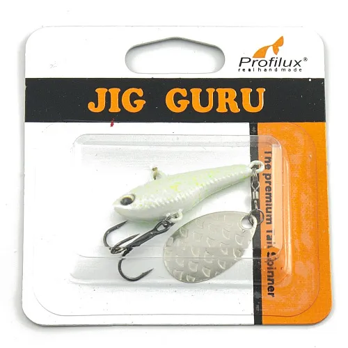 Джиг-блесна Profilux Тэйл-Спиннер 14гр цв. 312 (белый перламутр)