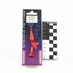 Блесна Пирс-мастер "Пулька" 10гр (Красный)