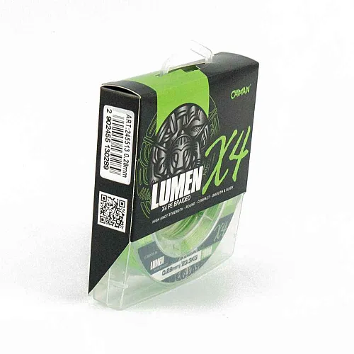 Шнур Caiman Lumen 100м 0,28мм зеленый