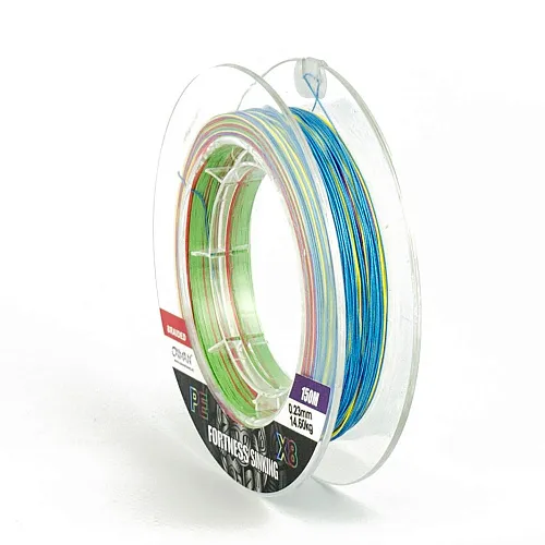 Шнур Caiman Fortness sinking 8PE 0,23 мм 150 м Multicolor 225532