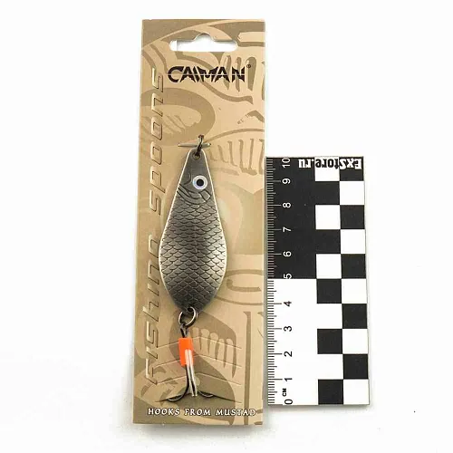 Блесна колеблющаяся Caiman Atom 15гр 6,8см цвет CN06 (5шт в упак.)
