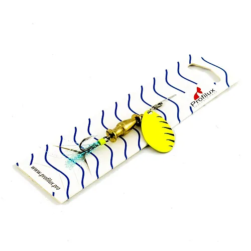 Блесна вращающаяся Profilux Щучья 7гр цв. 213 желтый (5 шт в упак.)