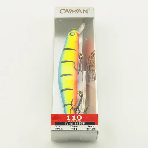 Воблер Caiman Torbi 110SP 16,5g 0,8-1м цвет СМ07