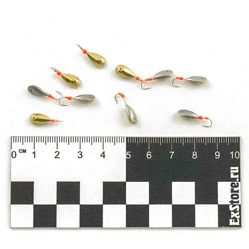 Мормышка Пирс мастер "Зубок" 0.65г крючок Sasame 120-Л МП