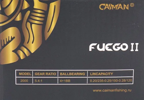 Катушка Caiman Fuego II 2000
