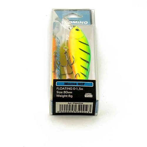 Воблер Palomino Morse 80F 8гр 0-1,5м цвет 4