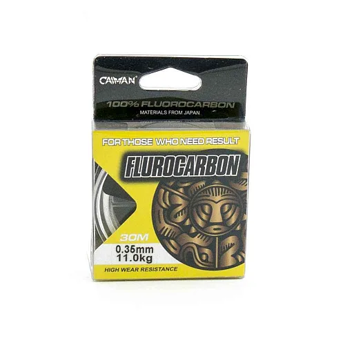 Леска Caiman Flurocarbon 30м 0,35мм