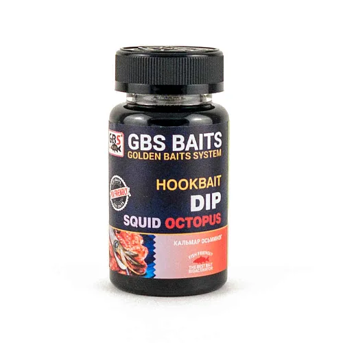 Дип Hookbait dip GBS Кальмар-осьминог 120мл