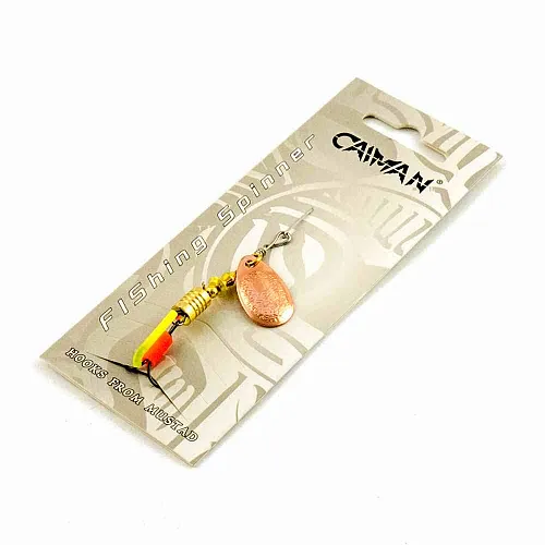 Блесна вращающаяся Caiman Round Classic 4гр #1 цвет CA01 (5шт в упак.)