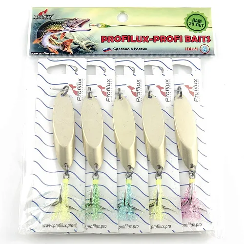 Блесна кастмастер Profilux (28 гр.) цвет 02-м латунь матовая