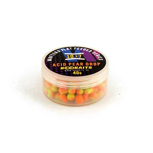 Бойлы BOO Baits Wafters 10x7мм Кислая груша 40гр банка