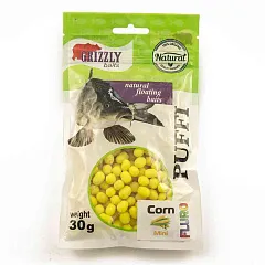 Воздушное пенотесто Fluoro PUFFI Grizzly baits (Кукуруза)