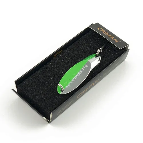 Блесна кастмастер Caiman (медь) (21 гр.) цв. 332 серебро/зел 214823