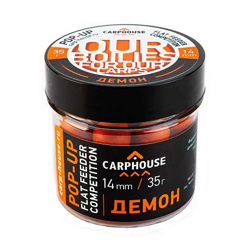 Бойлы Carp House Pop-Up 14 мм Демон (банка)