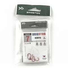 Крючок Brigston Keiryu Red № 7 ( уп. 5 шт.)