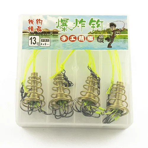 Набор монтажей "соска" Palomino PL6148-B 4 шт (5 крючков) №13