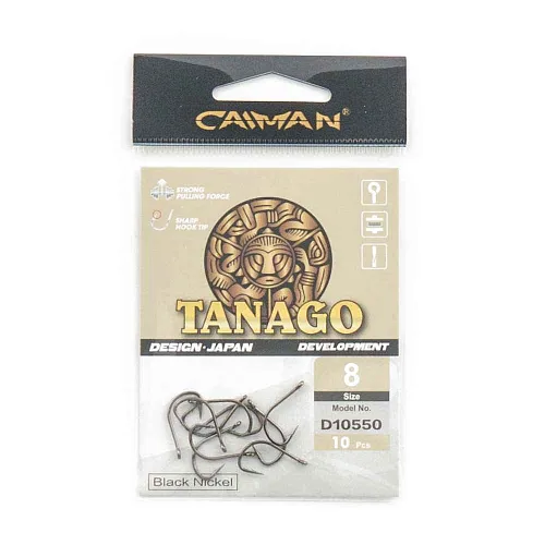 Крючки Caiman Tanago №8 10550