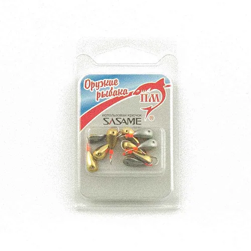 Мормышка Пирс мастер "Зубок" 0.65г крючок Sasame 120-Л МП