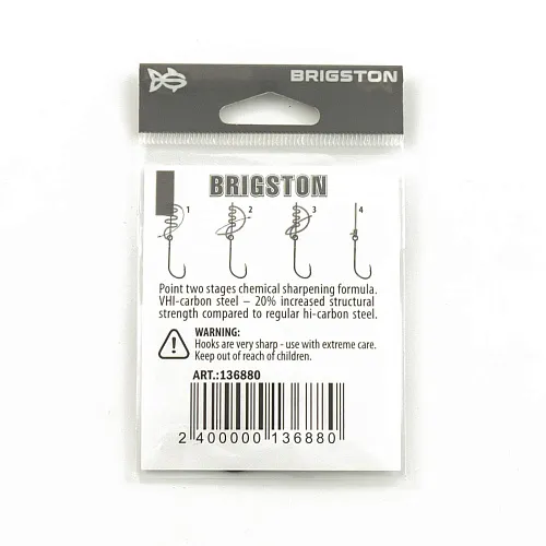 Крючок Brigston Chinu BN №6 ( уп. 6 шт.)
