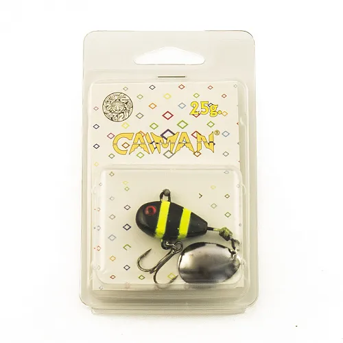Тейл-спиннер Caiman PM259 25g цвет 2 (фасовка 5 шт)