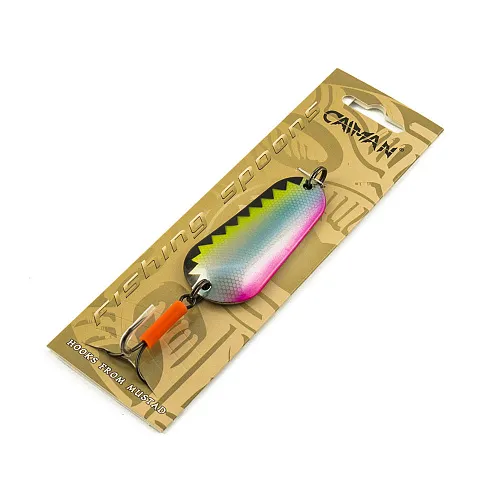 Блесна колеблющаяся Caiman Gnom 24гр 6,5см цвет CN39 (5шт в упак.)