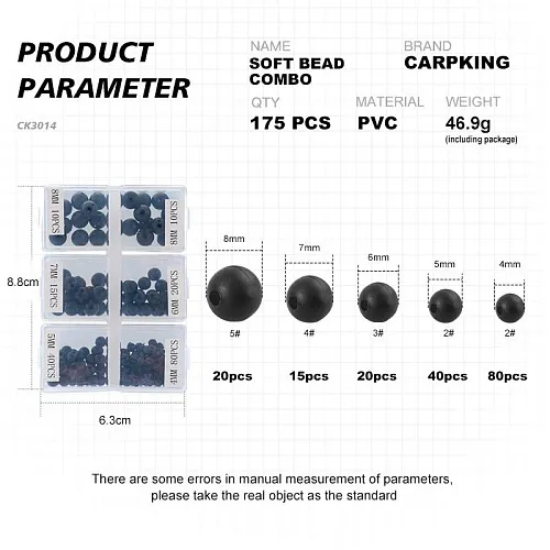 Набор бусин Carpking Safety Beat combo (фасовка 12уп)