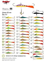 Балансир Spider Pro08 50 мм 11 гр цвет 31