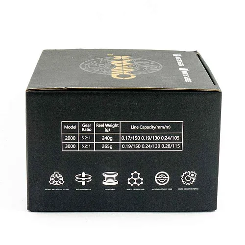 Катушка Caiman Stepls 2000 (5+1ВВ)