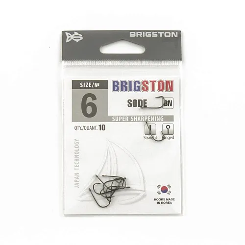 Крючок Brigston Sode BN № 6 ( уп. 10 шт.)