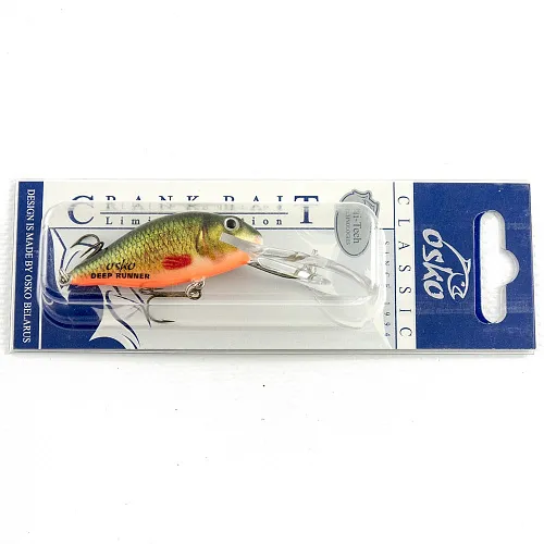 Воблер OSKO Evil deep runner ODE-5 см, 6гр, 1,8-2,5 м цвет 17