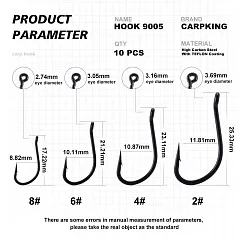 Крючок Carpking Wn hook №6 ( уп. 10шт.)