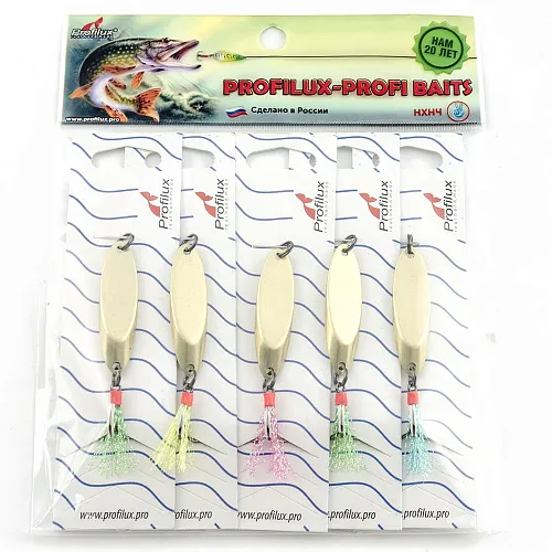 Блесна кастмастер Profilux (10 гр.) цвет 02-м латунь матовая