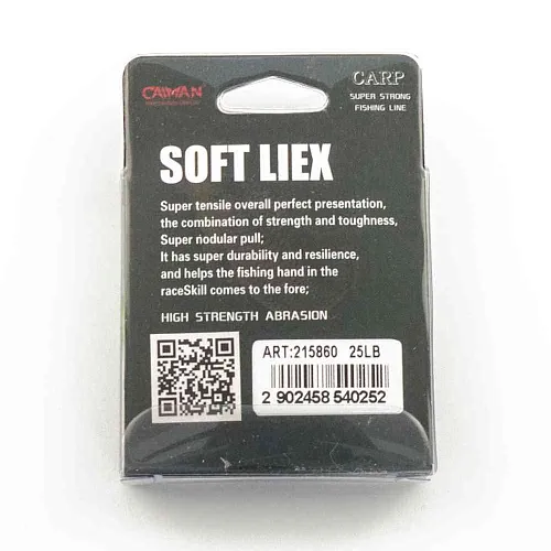 Поводочный материал без оплетки Caiman Soft Flex Camo Olive 10m 25lbs 215860