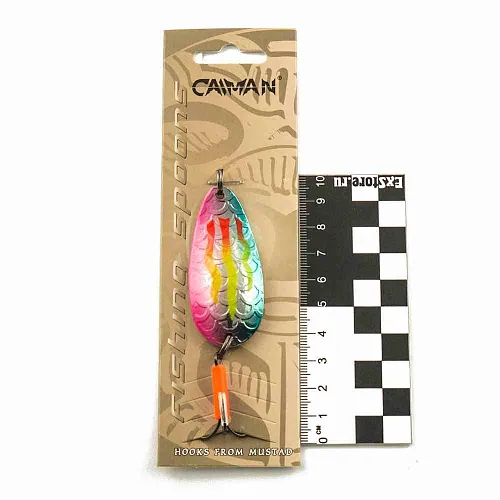 Блесна колеблющаяся Caiman Known 21гр 6см цвет CN38 (5шт в упак.)