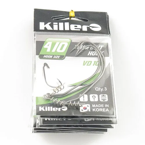 Крючок офсетный Killer Swim bait hook № 4/0