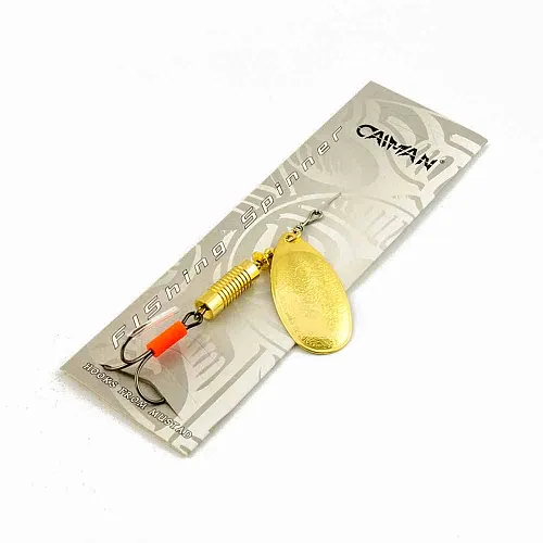 Блесна вращающаяся Caiman Round Classic 12гр #5 цвет CA03 (5шт в упак.)