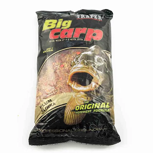 Прикормка Traper 1кг Big Carp Sliwka Слива
