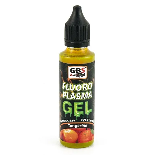 Флюоресцентный гель GBS "Fluoro Plazma" Tangerine Мандарин 50 мл