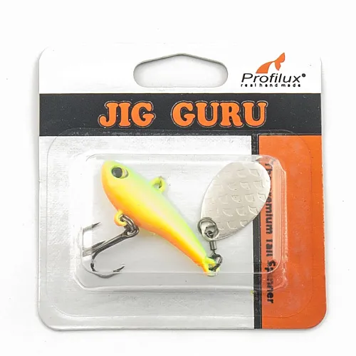 Джиг-блесна Profilux Тэйл-Спиннер 18гр цв. 311 (Регги горизонтальный)