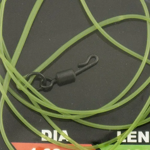 Монтаж-leader Carpking с quick-change через кольцо green Ф1,02мм 100см (фасовка 5 упак.) CK6002