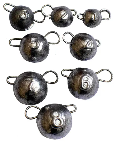 Груз IVVA "Чебурашка" Ф 0,8мм 26 гр (10 шт. в упак)