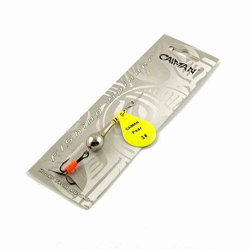 Блесна вращающаяся Caiman Pear 12гр #3 цвет CA92 (5шт в упак.)