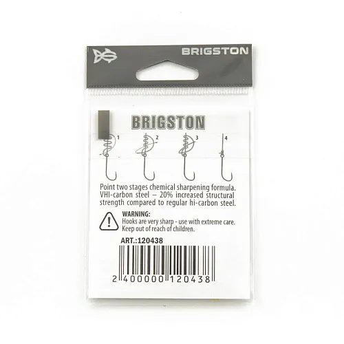 Крючок Brigston Sode Gold №6 ( уп. 8 шт.)